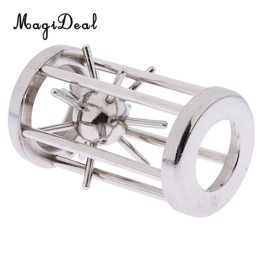 Cage Lock Puzzle Metal Brain Teaser IQ EQ Test Popular Party Intellectual Toys for Teenagers Adult Child Christmas Gift