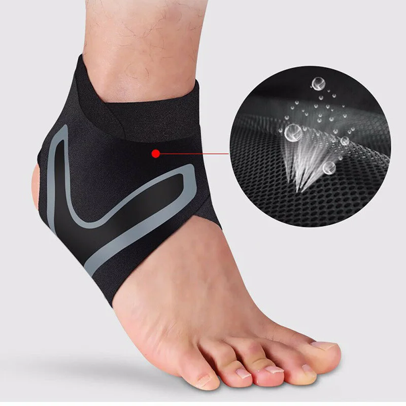

Adjustable Elastic Ankle Sleeve Brace Foot Support Guard for Sports Running ZJ55