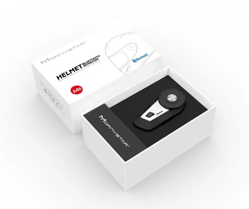 2 шт Mornystar M6 мотоциклетный домофон Bluetooth шлем гарнитура FM 2 Rider BT переговорные Moto Intercomunicador+ мягкий микрофон