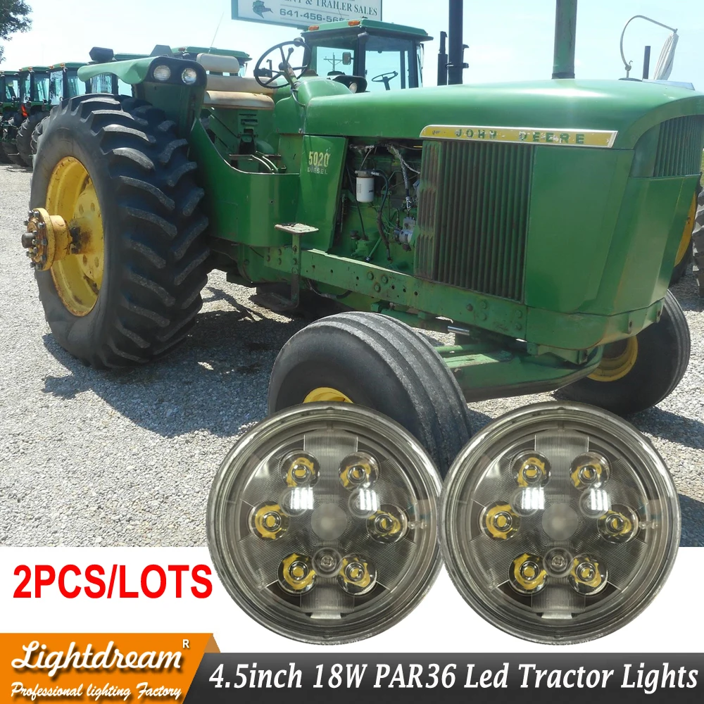 PAR36 12V Герметичный светильник лампа TL3010 RE336111 4 5 дюймов 6 светодиодов 1350 люменов IP67
