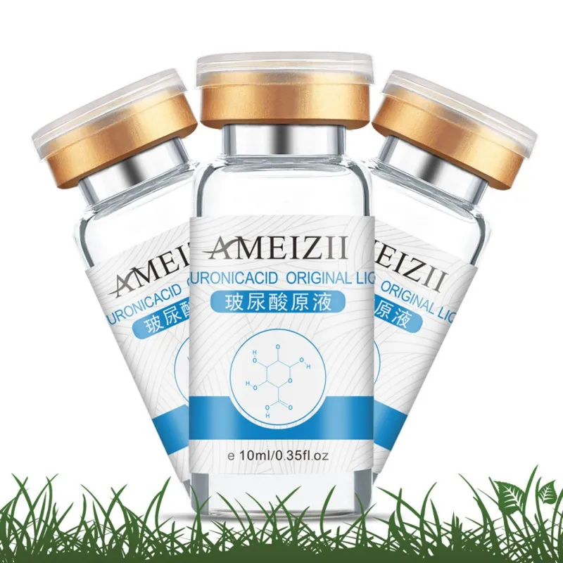 

Pure Hyaluronic Acid Liquid Serum Moisturizing Whitening 10ml Snail Repair Anti Wrinkle Cream Anti Aging Face Skin Care