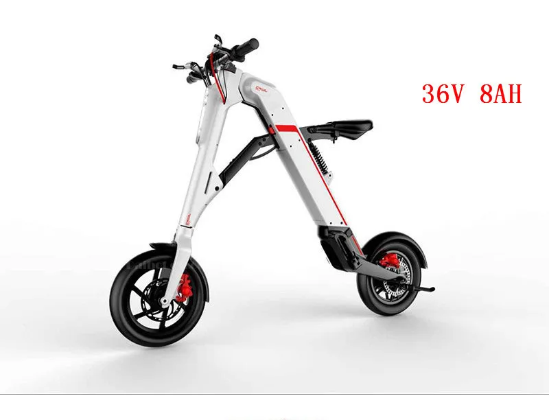 Daibot, портативный Электрический велосипед, два колеса, самобалансирующиеся скутеры, 12 дюймов, 280 Вт, 36 В/48 В, складной электрический скутер для взрослых - Цвет: White 36V