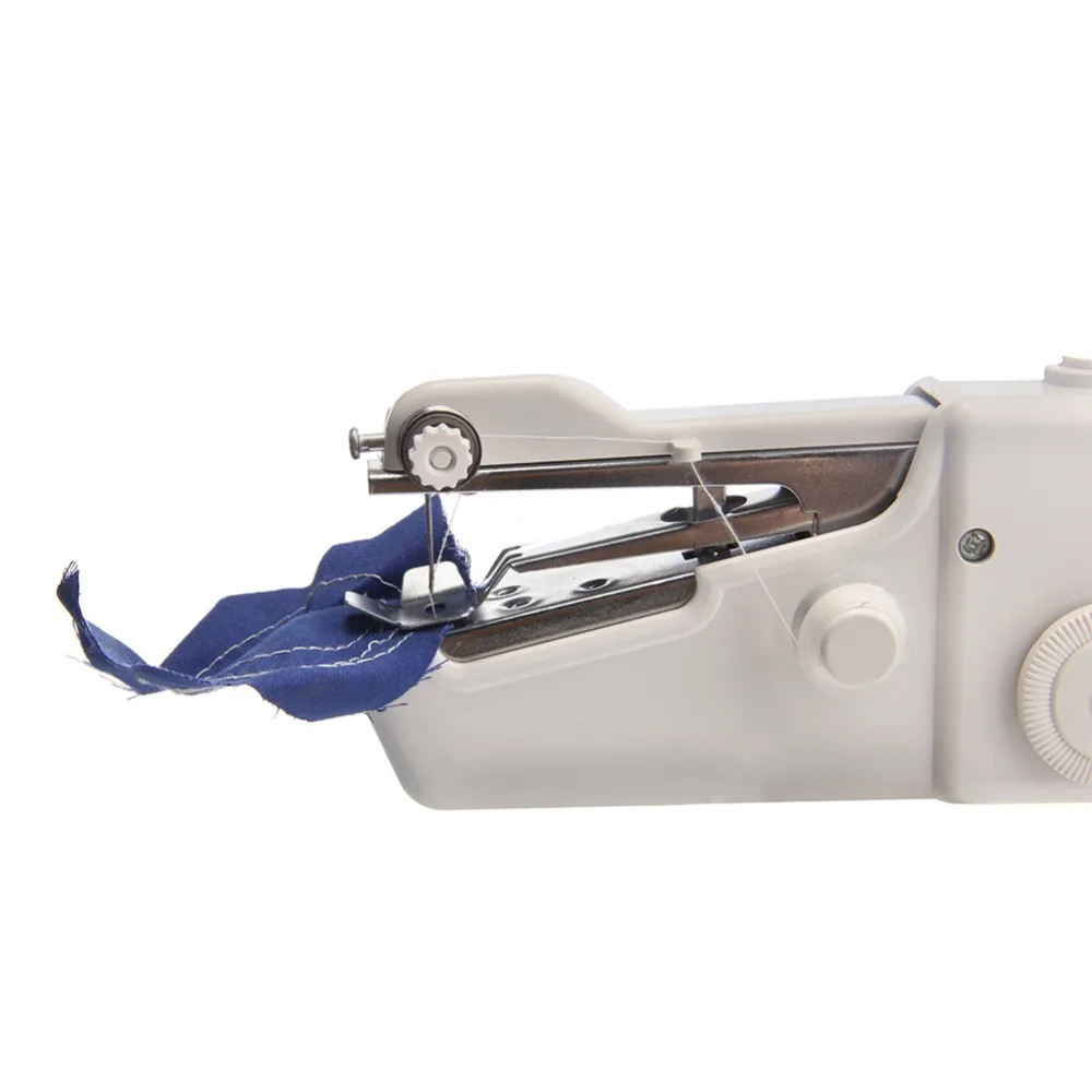Mini Portable Handheld sewing machines Stitch Sew needlework Cordless Clothes Fabrics Electric Sewing Machine Stitch Set 4