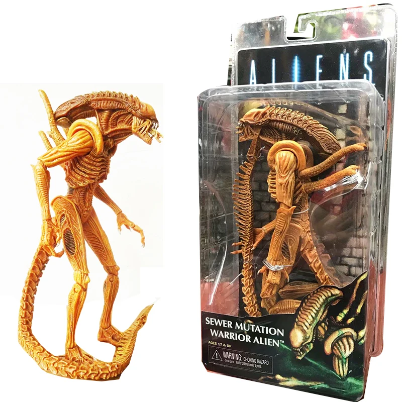 Aliens Sewer Mutation Warrior Alien PVC Action Figure Toy (2)