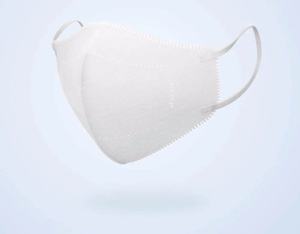 20pcsLot Xiomi Mijia Airpop 0.4mm thin Light Air Wear Mask Comfortable only 2.3g mask Elastic ear hanger for daily pollen dust  (13)