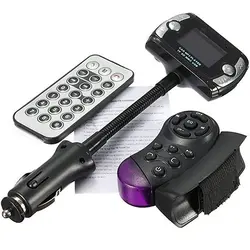 Car Kit Беспроводной Bluetooth fm-передатчик MP3 плеер USB SD ЖК-дисплей удаленного Handsfree 9WRV