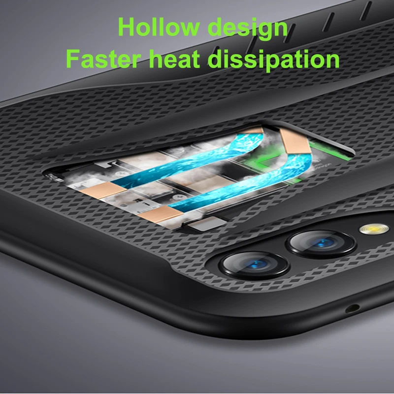 Чехол для xiaomi Black Shark Helo черный shark 1 2 мягкая задняя крышка из ТПУ Для BlackShark Game