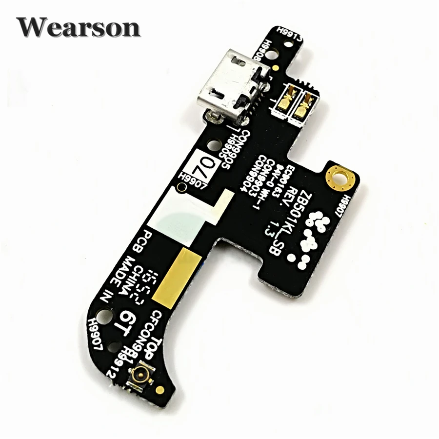 For Asus Zenfone Live A007 ZB501KL USB Board Charger Charging Port Dock Connector With Microphone Tested High Quality (4)