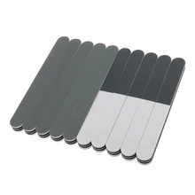 10 шт. двухсторонняя губка для маникюра Маникюр Педикюр наконечник буферная полировка и шлифовка Блок Набор инструментов