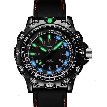 

Fashion Men Military Watch 50M Waterproof Army Mens Watches Quartz Top Brand Luxury Silicone Band Luminous Sport Watch Men