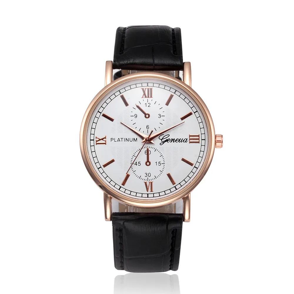 2019 мужские часы Feminino Reloj Mujer Ретро дизайн кожаный ремешок Аналоговый сплав