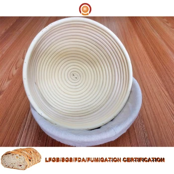 

Various Shapes Fermentation Rattan Basket Bread Baguette Dough Banneton platform Proofing Proving Baskets