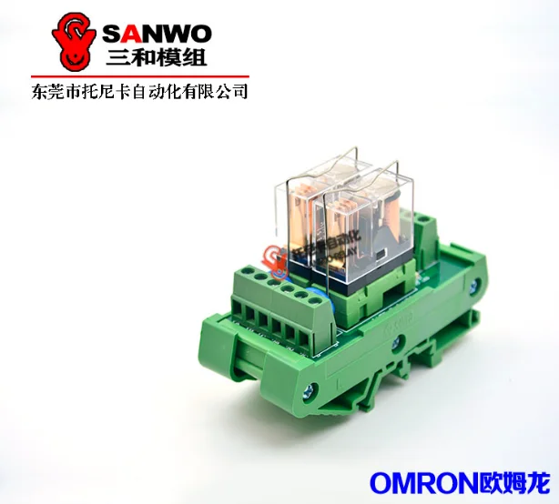 2-канальная Плата усилителя ПЛК Omron G2R-1-E Relay контрольная панель модуля