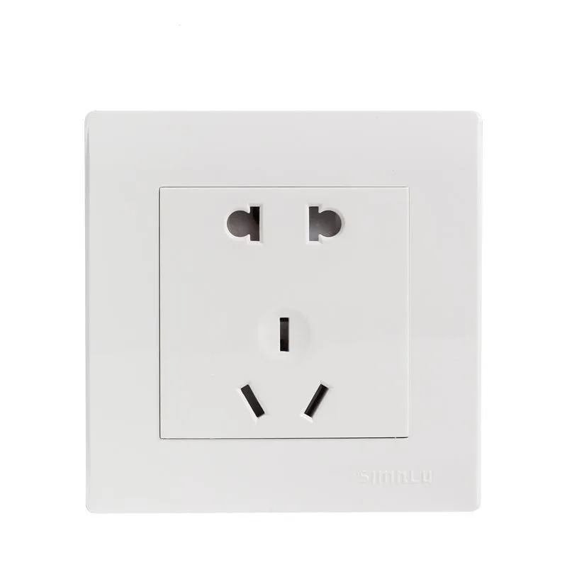 US Plug Wall Socket Charger Luxury Crystal Glass Panel Power Outlet