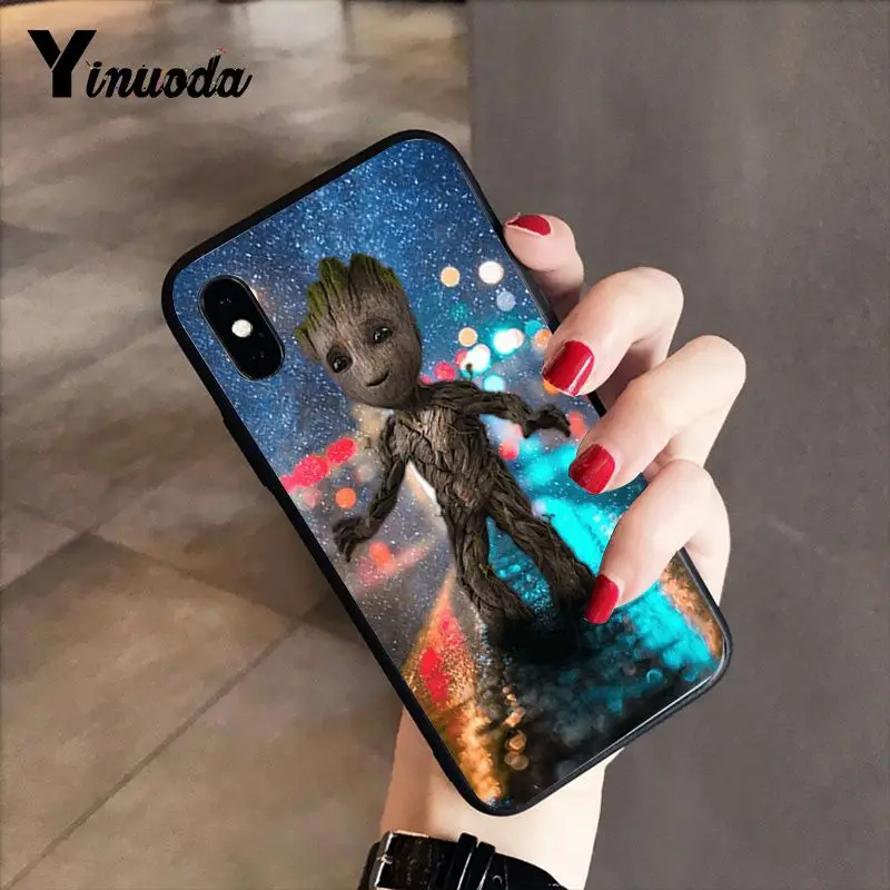 Yinuoda стражи для Galaxy Marvel DIY роскошные защитный корпус телефона iPhone 8 7 6 6 S 6 Plus X XS MAX 5 5S SE XR 10