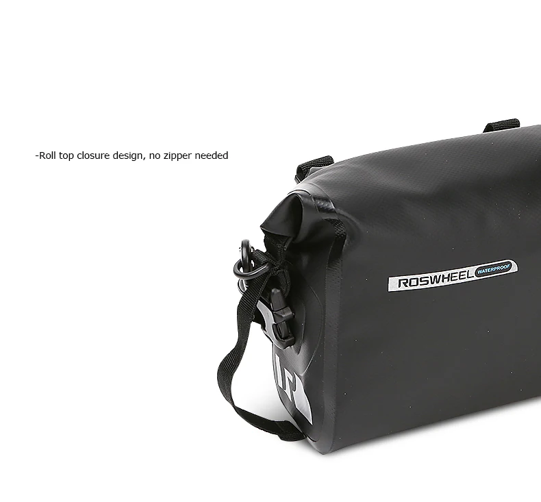 Top Roswheel Dry Series Full Waterproof Bike Bicycle Cycling Saddle Pannier Rear Seat Handlebar Bag Trunk Phone Case Holder 5