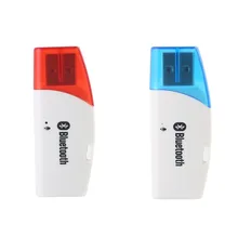 SOONHUA 3,5 мм USB порты и разъёмы приемник Bluetooth 3 Мбит/м с 10 м Трансмиссия расстояние Музыка Аудио AUX USB адаптер автомобильный динамик разные цвета