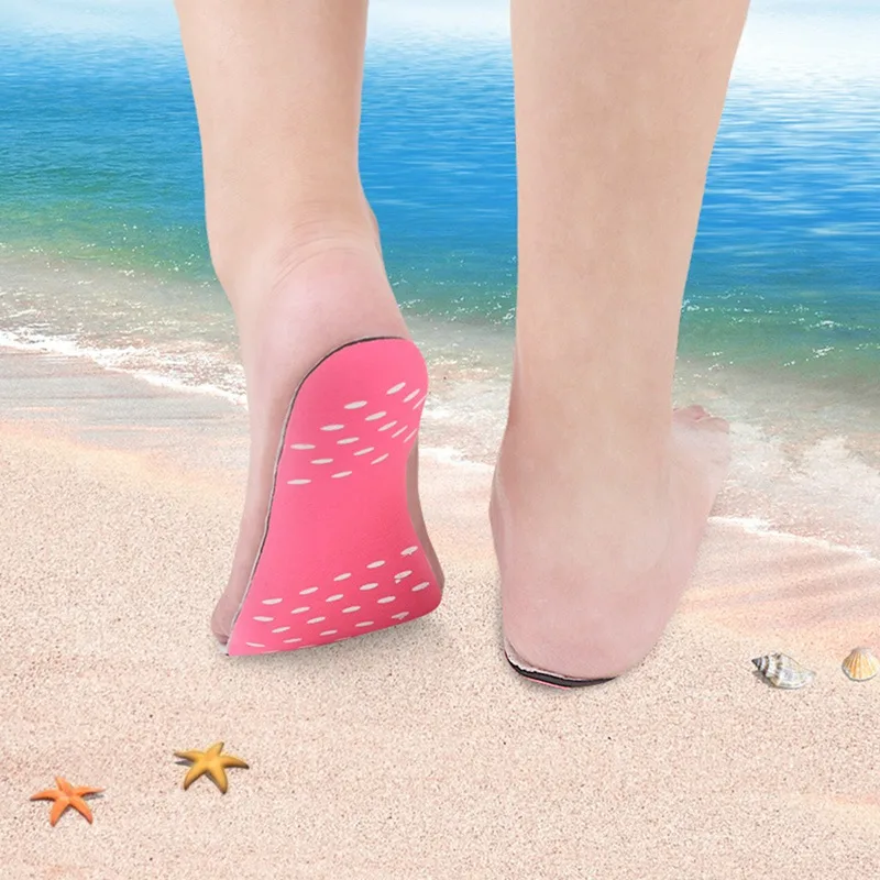 

Beach Barefoot Invisible Shoes Insole Heat Insulation Waterproof Non-slip Stick On Adhesive Foot Protection Pad Stickers new