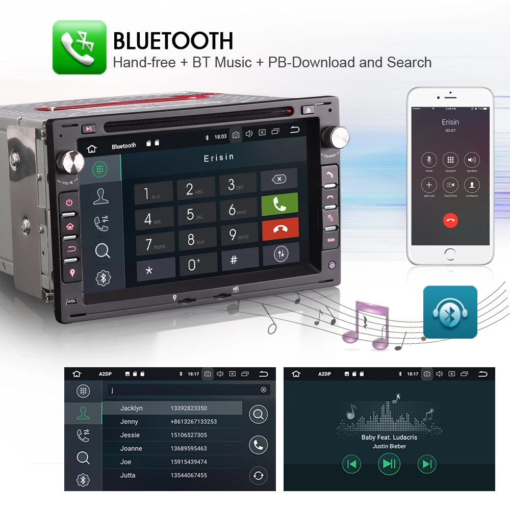 Clearance 8-Kern Android 8.0 DAB+ RDS BT DVD USB SD Autoradio BT WiFi 3G DVD USB Radio Navi AUX OBD Mirror Link CAM-IN GPS FOR PEUGEOT 307 5 Clearance 8-Kern Android 8.0 DAB+ RDS BT DVD USB SD Autoradio BT WiFi 3G DVD USB Radio Navi AUX OBD Mirror Link CAM-IN GPS FOR PEUGEOT 307 5