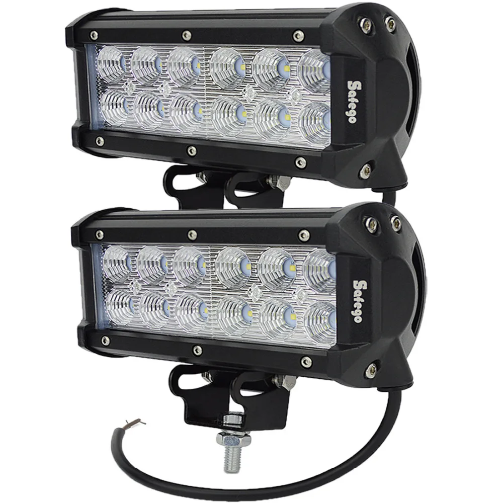 2 X 7'' inch led work light bar 36w for tractor Boat OffRoad Motorcycle 4WD 4x4 Truck SUV ATV