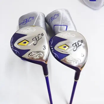 

New Wmens Golf fairway wood Maruman FL III wood clubs 3/15 5/18 Golf with Graphite Golf shaft free shipping