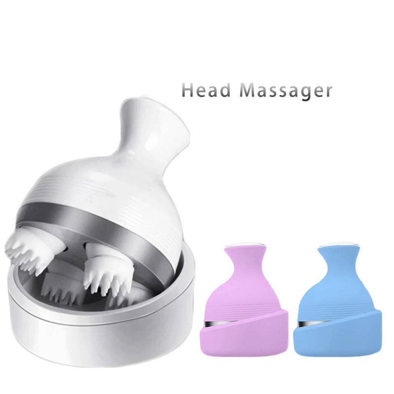 

Saim USB Cat Massage Electric Cat Dog Head Massage Automatic Pet Scratching Small Claw Massager Device Charging Head Massagers