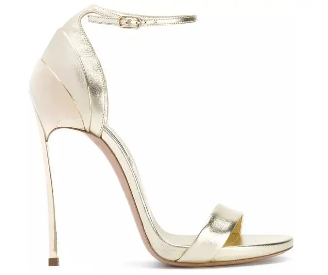 New Summer High Size and Slinky British Fashion Noble Women Shoes Sandals Wedding Shoes Gold and Silver,Silver,5