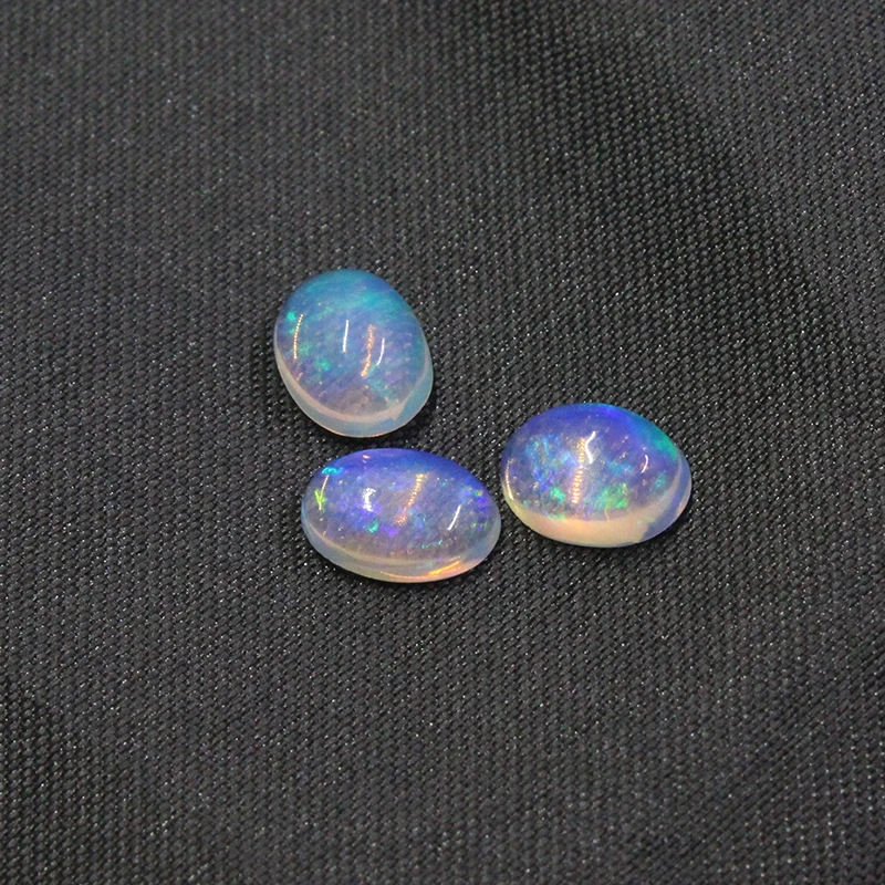 5mm*7mm Blue Brillance 100% Natural Opal Loose Gemstone Austrtalia Opal Gemstone loose gemstones