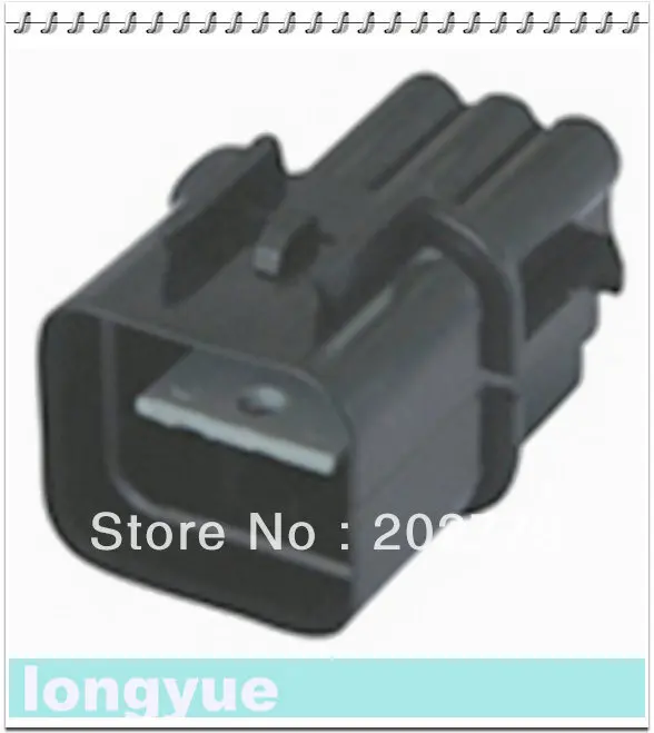 

longyue 2 kit 6 way pin Mitsu light socket headlamp Connector for Hyundai and Kia Maxima new