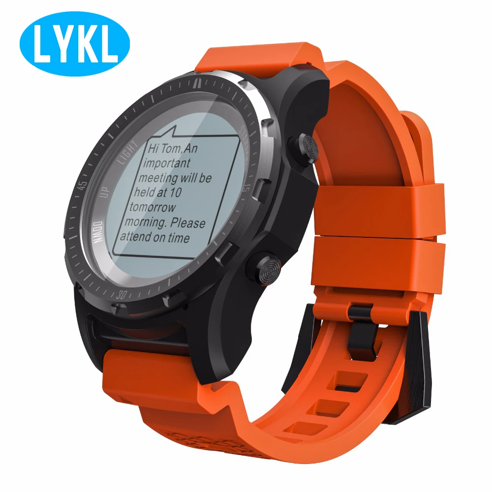 

S966 highly intelligent sports watch GPS compass speedometer Bluetooth climbing heart rate monitor fitness tracker smart watch