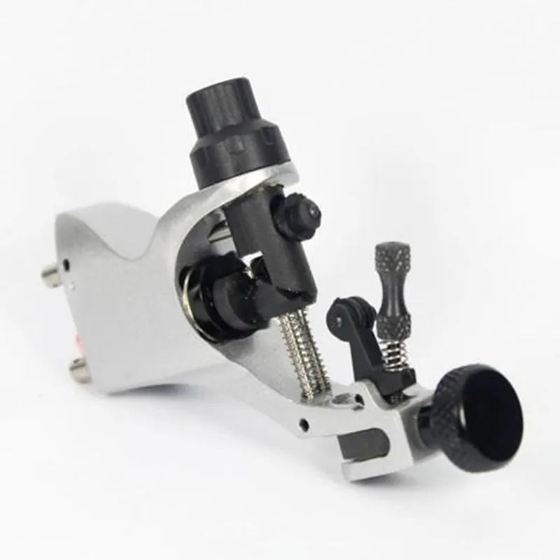

Wholesale Price Silver Stigma Bizarre V2 Rotary Alloy Tattoo Gun + Stroke Excenter Allen Key Tattoo Kit Free Shipping