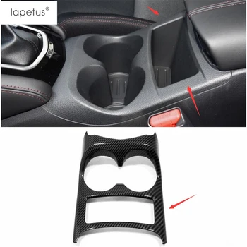 

Lapetus Accessories Fit For Nissan Qashqai J11 2014 - 2020 ABS Front Console Central Water Cup Holder Trim / Matte Carbon Fiber