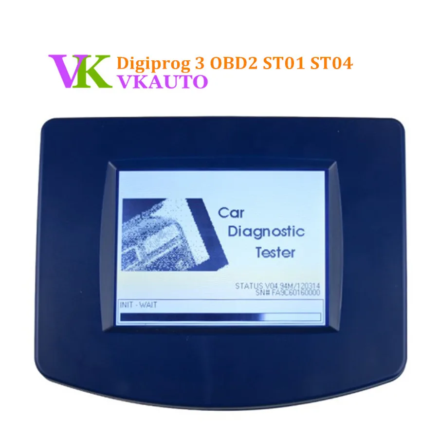 V4.94 Digiprog III Digiprog 3 OBD версия включает OBD2 ST01 ST04 кабели одометр инструмент для корректировки одометра