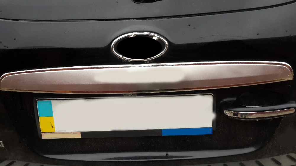 07 08 09 10 11 12 для HYUNDAI Santa Fe крышка багажника из нержавеющей стали отделка 2007 2008 2009 2010