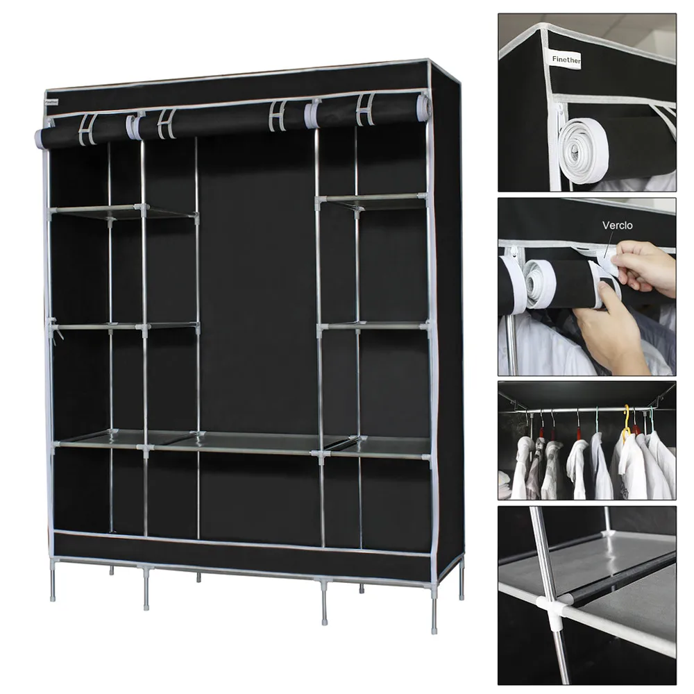 Finether уникальный дизайн двойная модульная Металлическая оправа Нетканая ткань