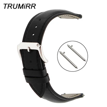 

18mm 20mm 22mm Quick Release Watch Band Genuine Leather Strap for Casio BEM 302 307 501 506 517 Stainless Steel Buckle Bracelet