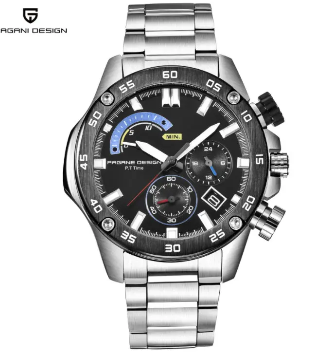 

Luxury Brand PAGANI DESIGN Sport Casual Military Watches Multifunction Quartz Watch Clock Men Relogio Masculino Direct Delivery