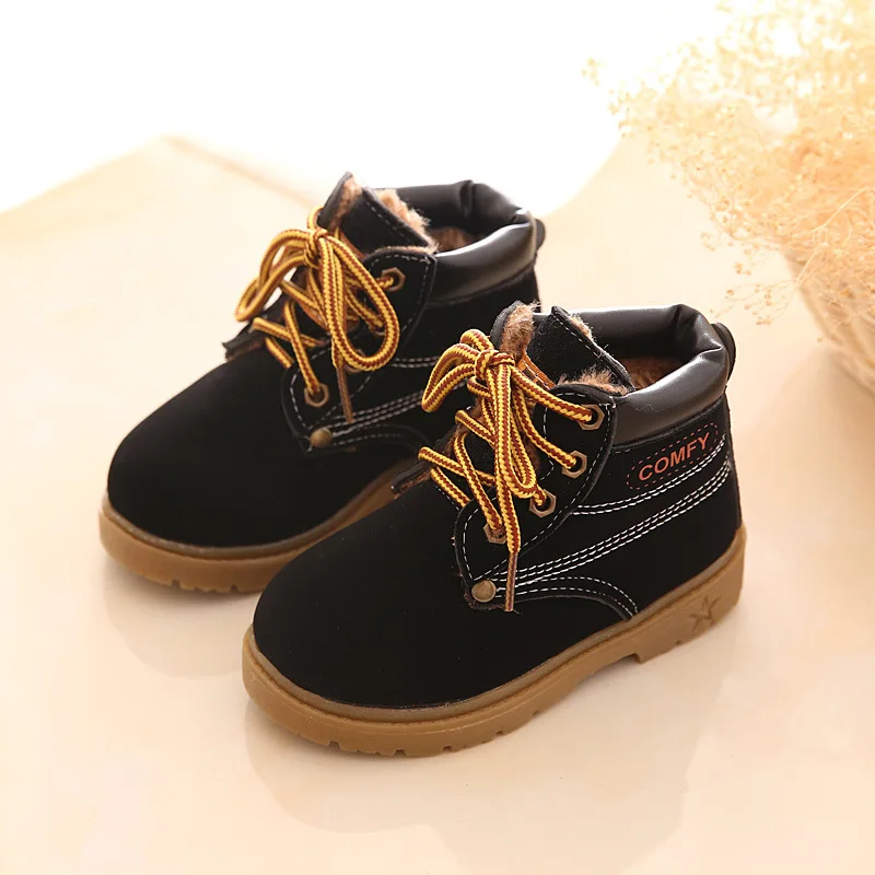 Childrens-Snow-Boots-For-Girls-Boys-Warm-Martin-Boots-comfy-kids-winter-Fashion-Casual-Plush-Child-Baby-Toddler-Shoe-2