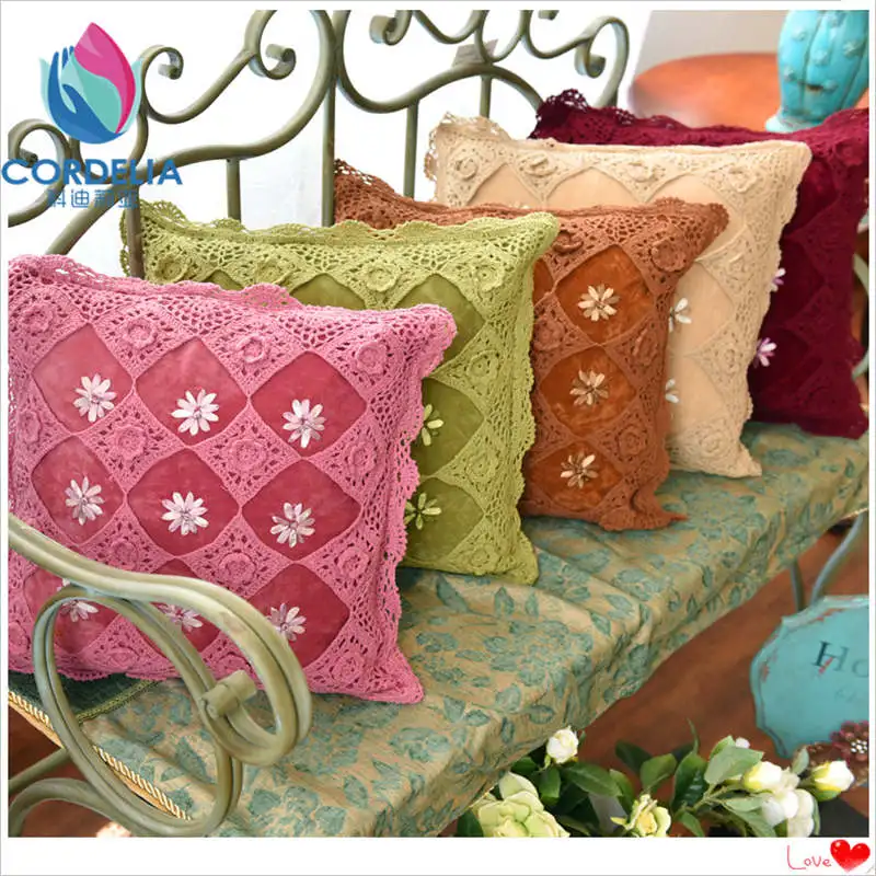 2016 new arrival korean style high quality natural cotton handmade lace