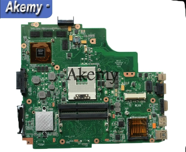 AK Оригинал K43SV материнская плата для ноутбука For Asus K43S X43S K43SJ K43SM протестированная