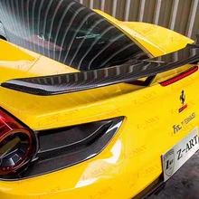 Z-ART заднее крыло из углеродного волокна для Ferrari 488 задний спойлер из углеродного волокна для Ferrari 488 spider для Ferrari 488 GTB задний спойлер