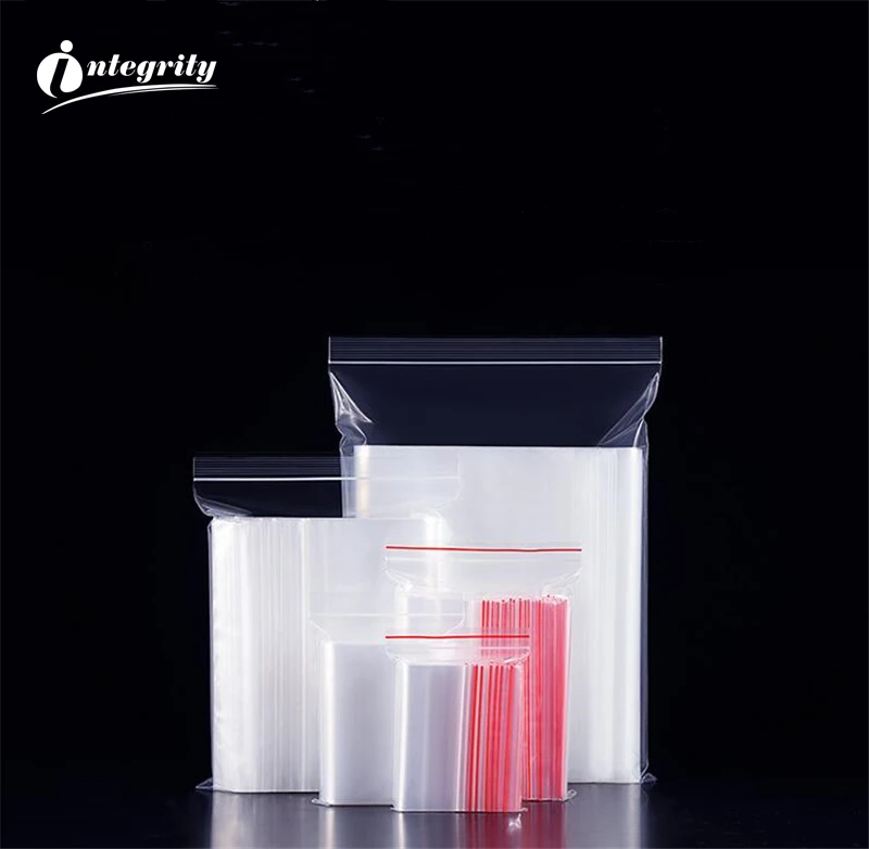 

INTEGRITY1000pcs Big size resealable transparent Poly Waterproof plastic packaging Self Seal Daily necessities storage pouch bag