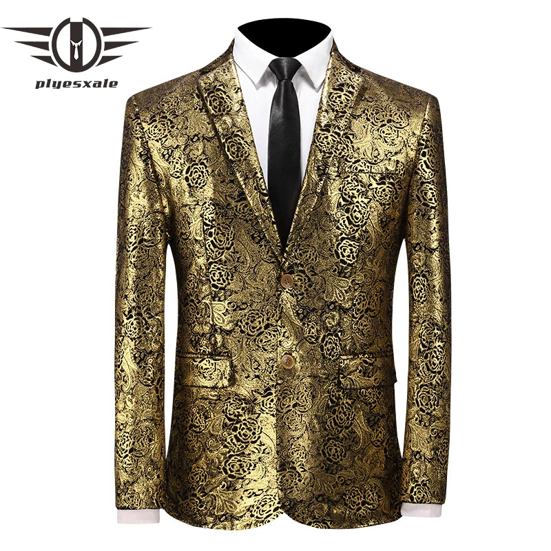 Saco dorado hombre Clearance