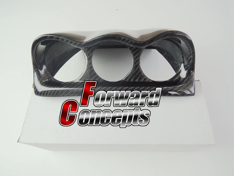 

FOR CARBON FIBER 1998-2000 IMPREZA GC GF WRX / 97-01 FORESTER 52MM TRIPLE METER GAUGE POD