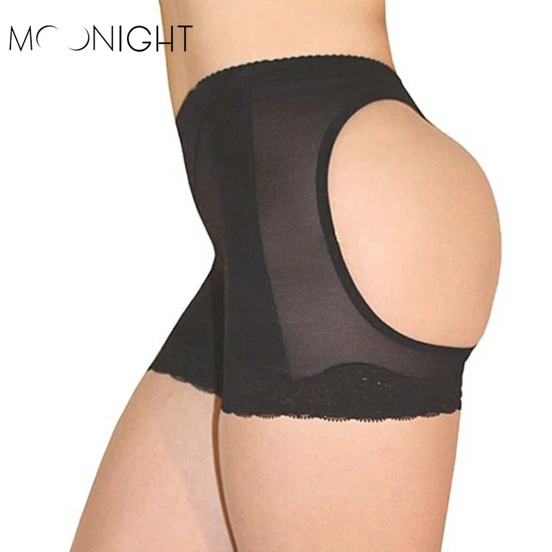 

MOONIGHT Women Butt Lift Lifter Buttocks Panty Tummy Control Girdle Smooth Trim Butt Booster Boyshort Enhancer butt Lift Shaper