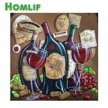 Алмазная вышивка на фотографиях бутылка вина танцор Алмазная картина на заказ картина Полная площадь картины из кристаллов