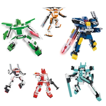

0003 946pcs Robot Spitfire Constructor Model Kit Blocks Compatible LEGO Bricks Toys for Boys Girls Children Modeling