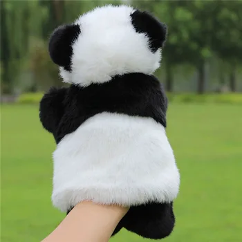 

Panda Hand Puppet Baby Kids Plush Doll Educational Toys Preschool Kindergarten