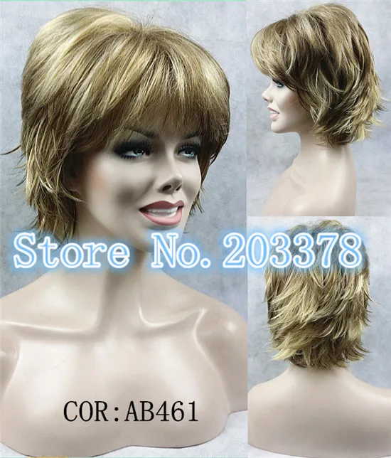 Natural Del Pelo Corto Peluca Corta Entrecortado Capas Tiron Rizado Con Flequillo Para Mujer Pelucas 10 Unids Lote Envio Gratis Wig Bang Wig Cosplaywig Sample Aliexpress