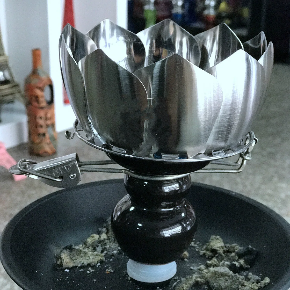 1 Pc Shisha Hookah Metal Head Bowl Charcoal Holder Charcoal Burner Smoke Bowl Hookah Pot Smoke